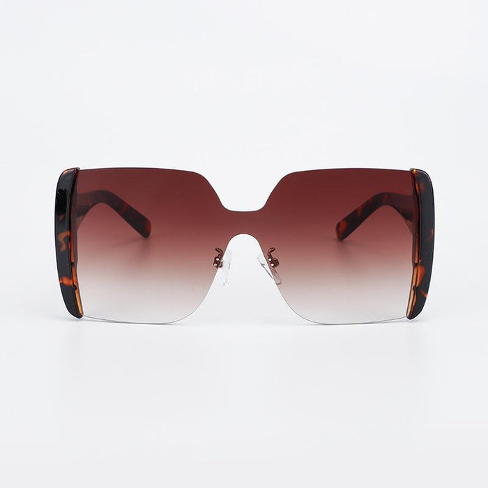 Men's and women's one piece flower wrapped Sunglasses