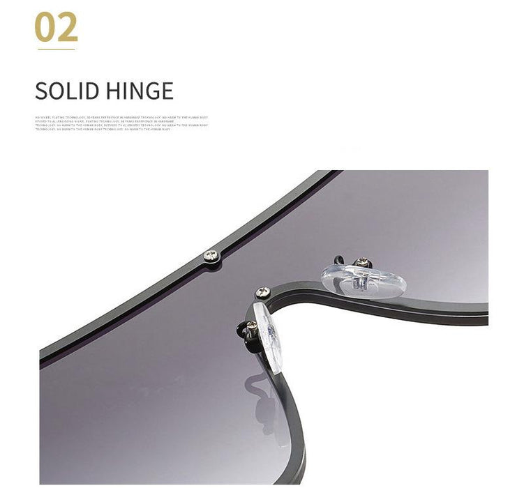 Retro metal one piece Sunglasses toad Sunglasses