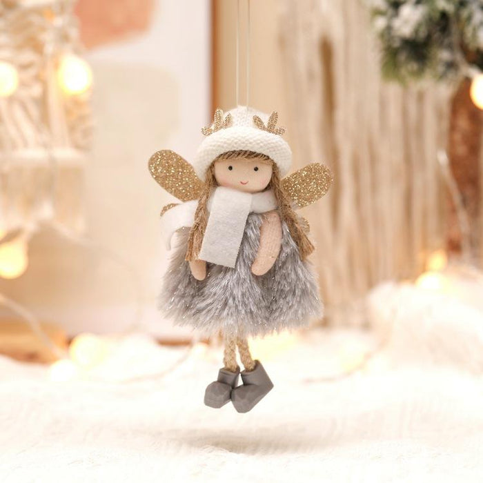 Christmas Decoration Hat Antler Girl Ornament Christmas Gift