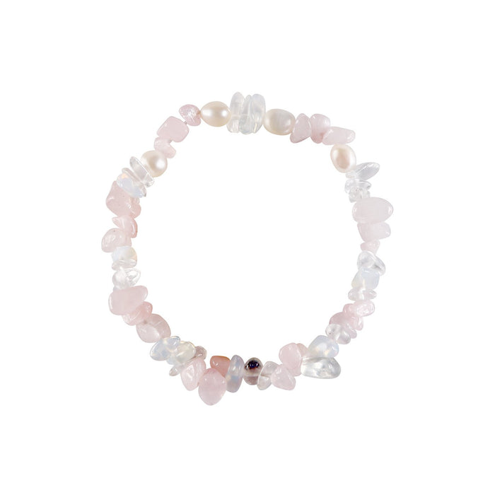 Handmade Agate Crystal Beaded Bracelet