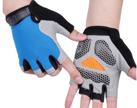 Anti Slip Shock Breathable Half Finger Gloves
