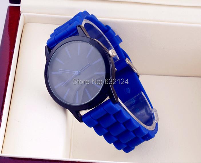 Silicone Watch Geneva Women Quartz Wristwatch