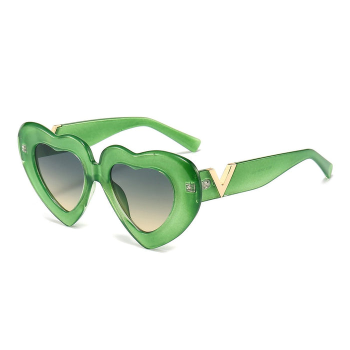 Large frame love Sunglasses