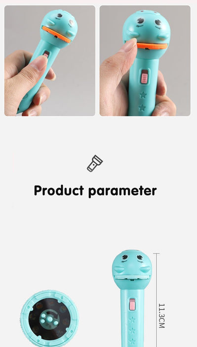 Baby Sleeping Storybook Flashlight Projector Toy