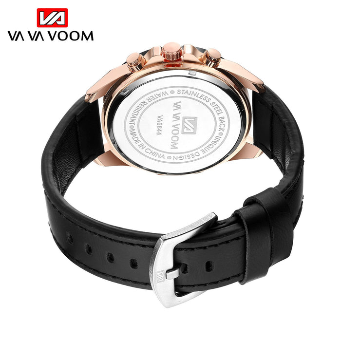 Sport Watches Mens Quartz Wrist Watches Luxury Three Dial Calendar Male Clock