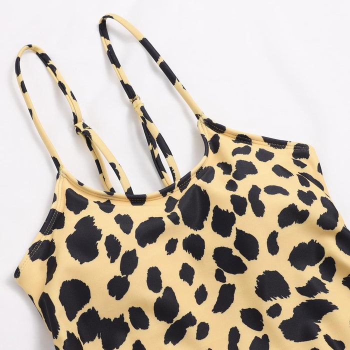 New Sexy Leopard Print One-piece Bikini