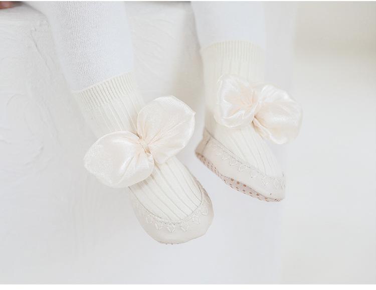 Baby Floor Anti-skidding Socks Bow Toddler Shoes Sock