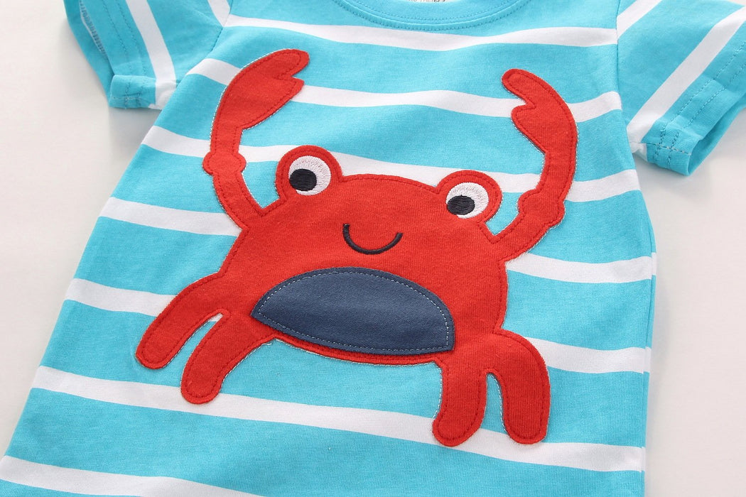 Knitted children's T-shirt