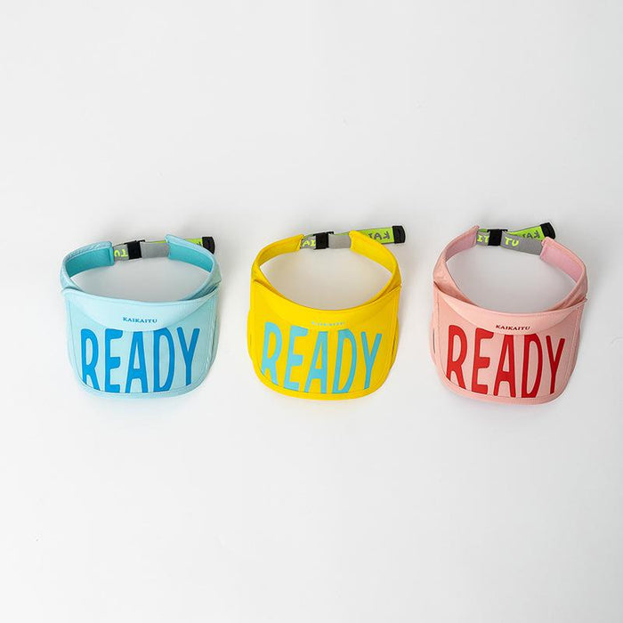 Summer RAEDY Letter Print Children's Wide Brim Empty Top Hat