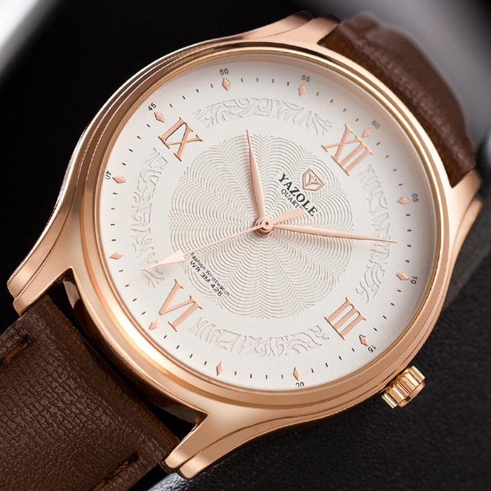 YAZOLE Watches Top Brand Luxury Male Clock Business Unique Gentlemen Designer