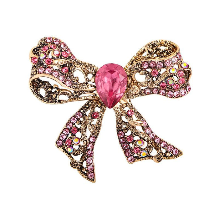 New Bow Brooch Collar Pin Ladies Pin