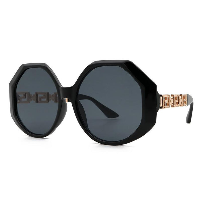 Large frame square Sunglasses female Sunglasses