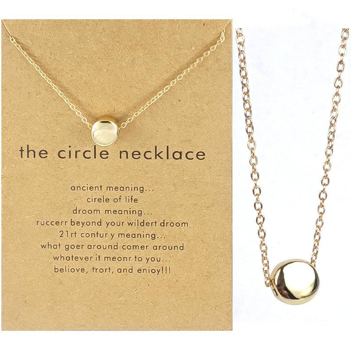 Card Love Horseshoe Five Pointed Star 8-character Skull Short Necklace