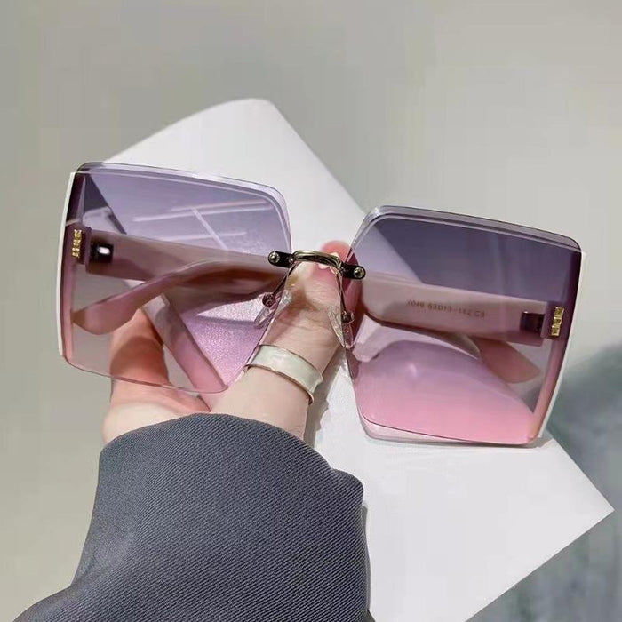 Square Sunglasses large frame fashion sunglasses