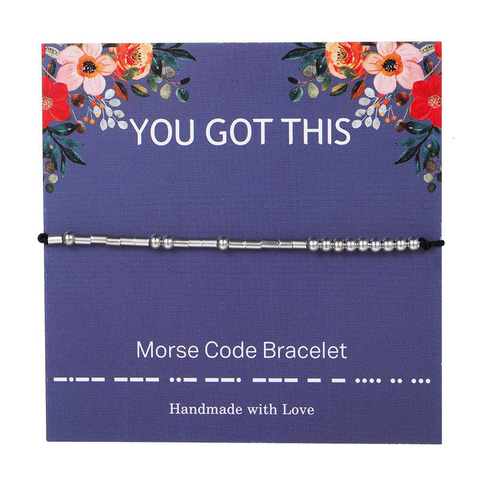 2022 New Hot Selling Morse Code Bracelet