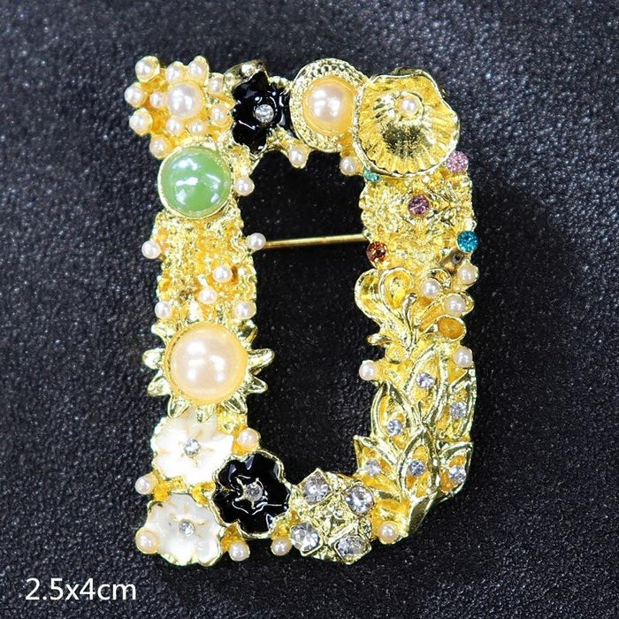 Multi Styles of Exquisite Brooch Vintage Women's Suit Accessories