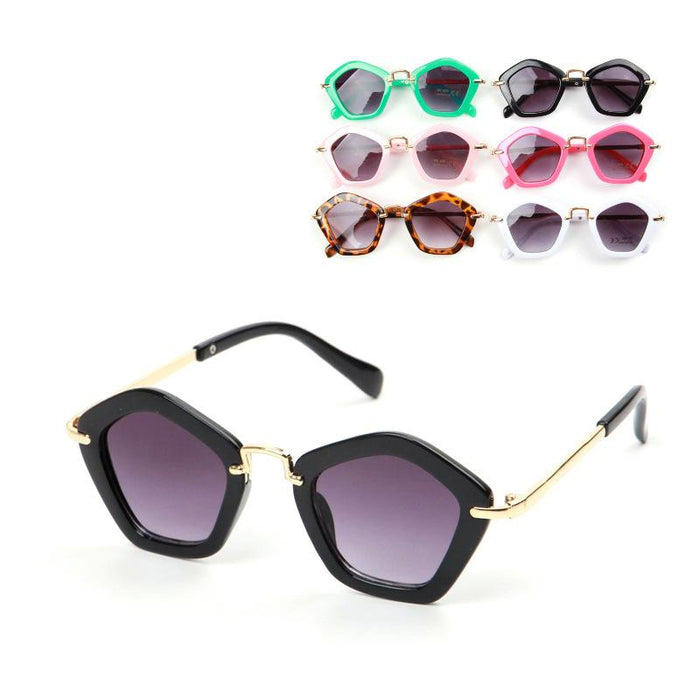 Children's pentagonal Sunglasses diamond Sunglasses