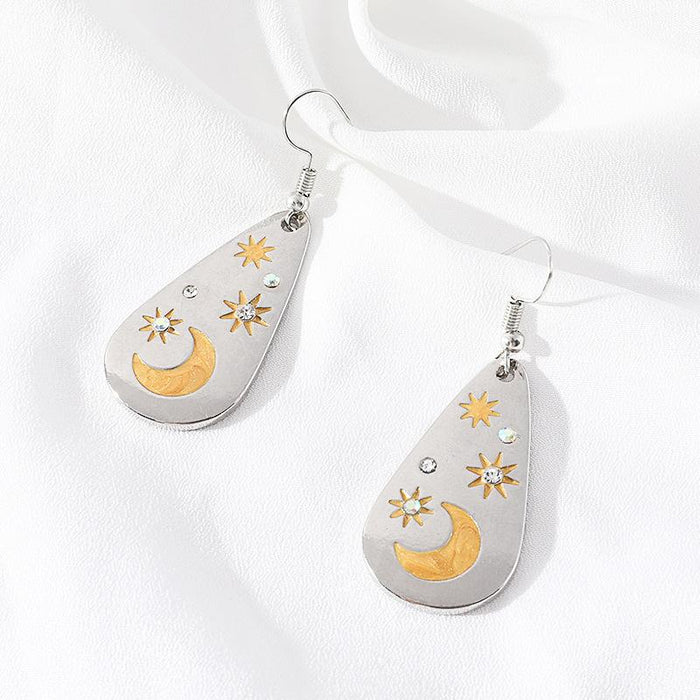 Nova Moon Drop Shaped Women's Earrings