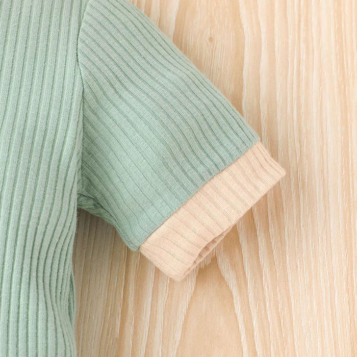 Casual Hooded Baby Jumpsuit