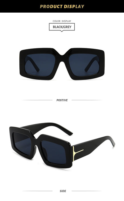 T-box Sunglasses stripe RETRO SUNGLASSES