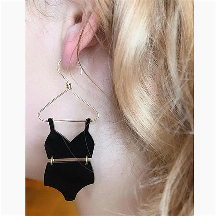 Simple and Exaggerated Personality Hanger Women's Earrings