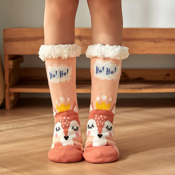 Cute Warm Socks Thicken Plus Cotton Winter Women Socks