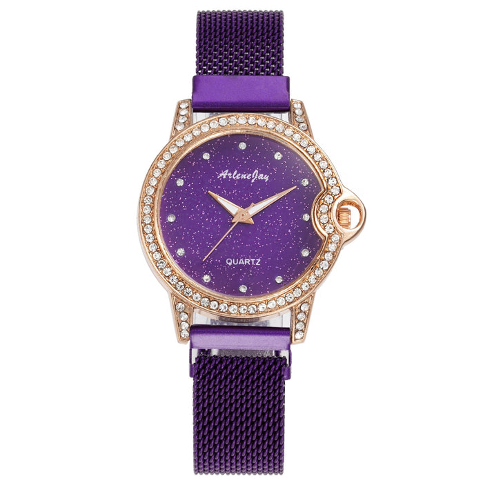 New Stainless Steel Women Wristwatch Quartz Fashion Casual Clock LLZ20024