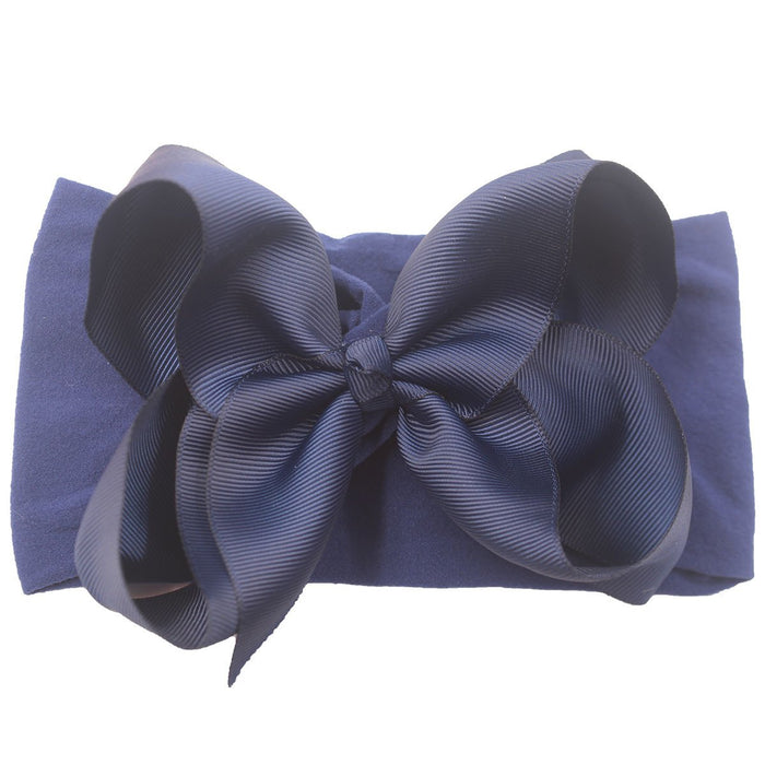Bow headband nylon headband
