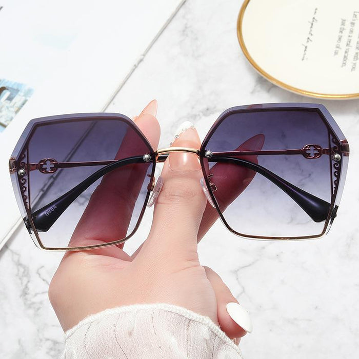 Ocean Film frameless trimming Sunglasses UV protection