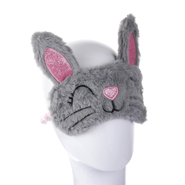 Cartoon Long Ears Plush Rabbit Sleeping Shade Eye Mask