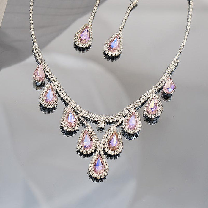 New Fashion Exquisite Necklace Earring Set Jewelry