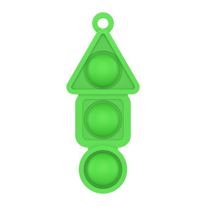 Decompression keychain bubble decompression ball toy
