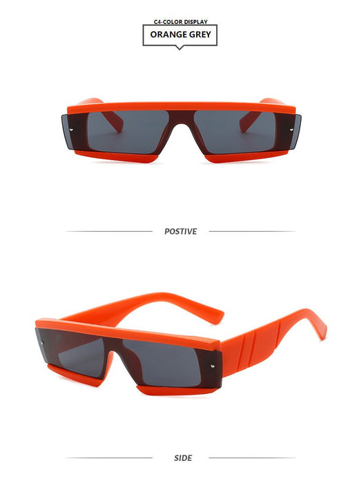 One piece color box Sunglasses