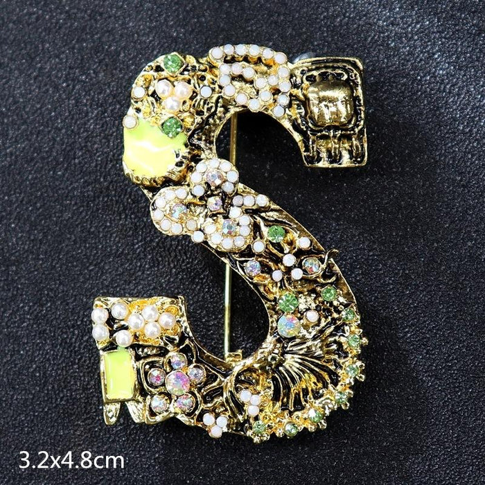 Multi Styles of Exquisite Brooch Vintage Women's Suit Accessories