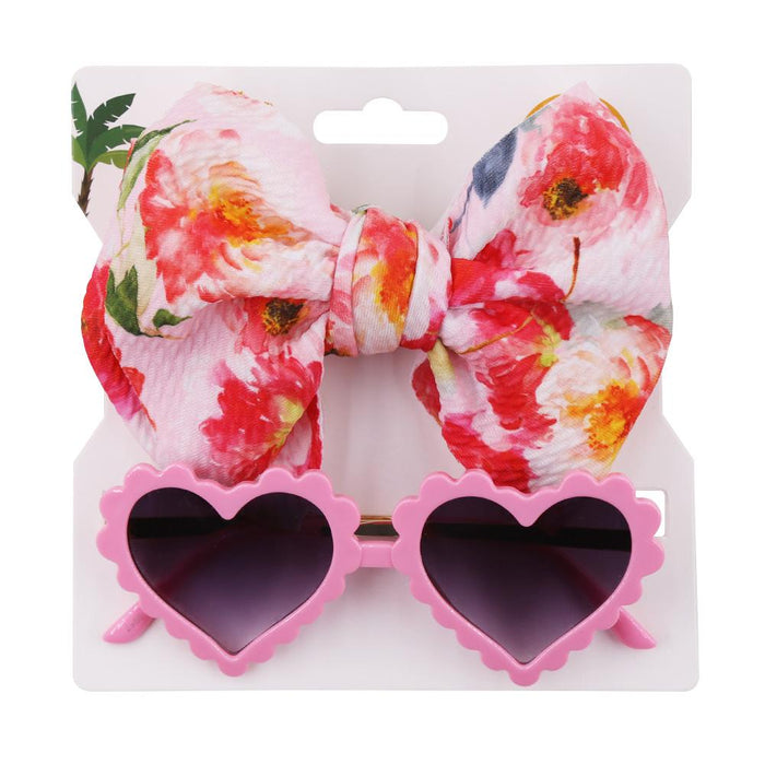 Children's Sunglasses Polyester Printed Hair Band