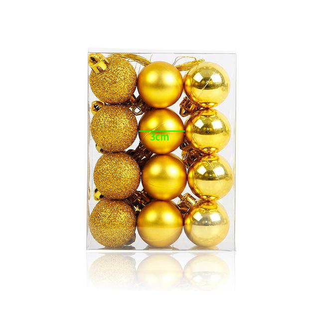24PCS/Set Christmas Tree Ball