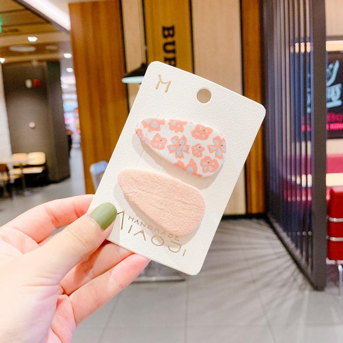 Children's Color Matching Love Hairpin Headdress