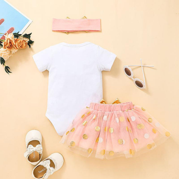 Little Girl Sweet My 1st Easter Dress Set