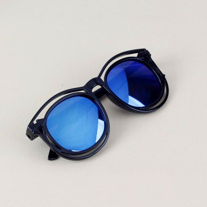 Children's Sunglasses double frame hollowed out colorful