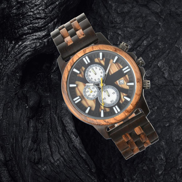 New Men's Business Multifunctional Luminous Large Dial Quartz Watch