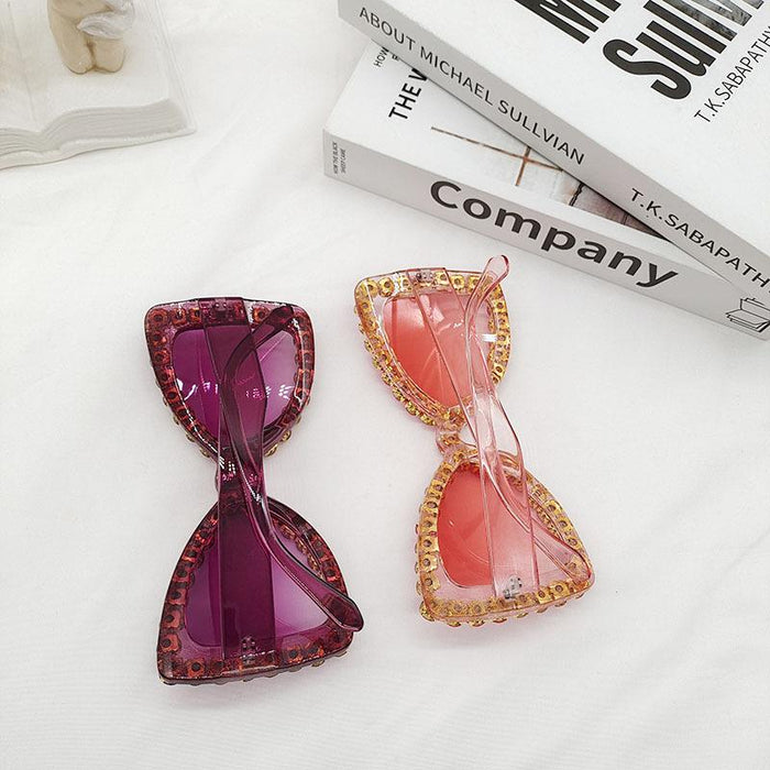 Trendy Fashion Butterfly Frame Sunglasses