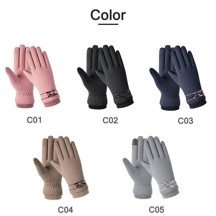Winter Women Touchscreen Full Finger Gloves