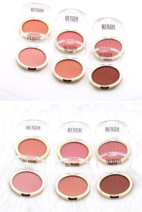 Single colour matte blush blush