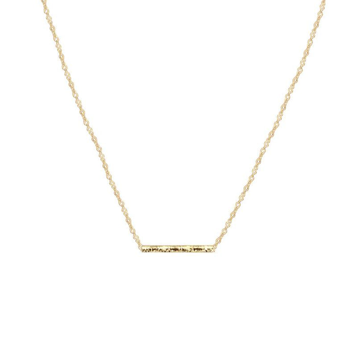 Balance Beam Clavicle Chain Card Short Necklace