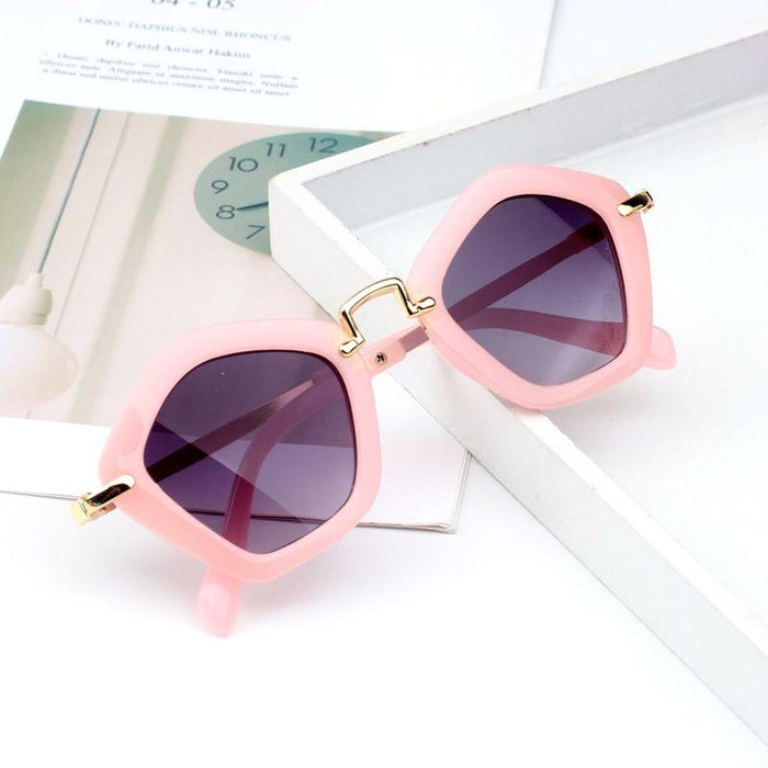 Children's pentagonal Sunglasses diamond Sunglasses