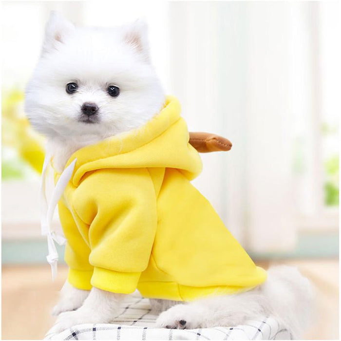 Warm Dog Winter Clothes Cute Fruit Dog Coat Hoodie