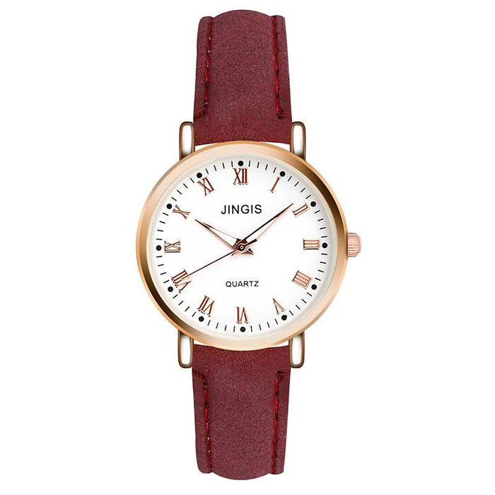 New Stainless Steel Women Wristwatch Quartz Fashion Casual Clock LLZ20812