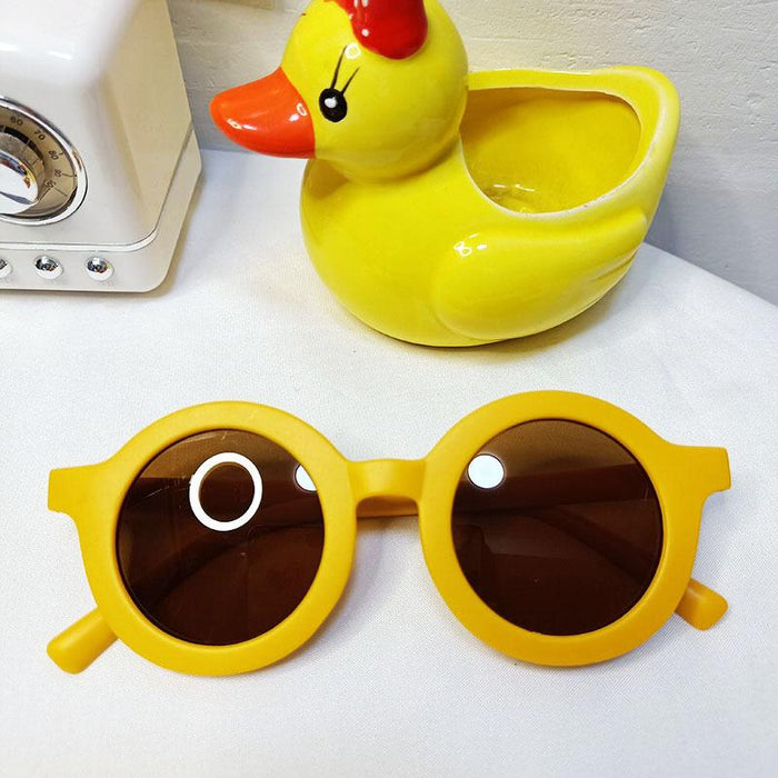 Fashionable Round Frame UV Proof Children's Sunglasses