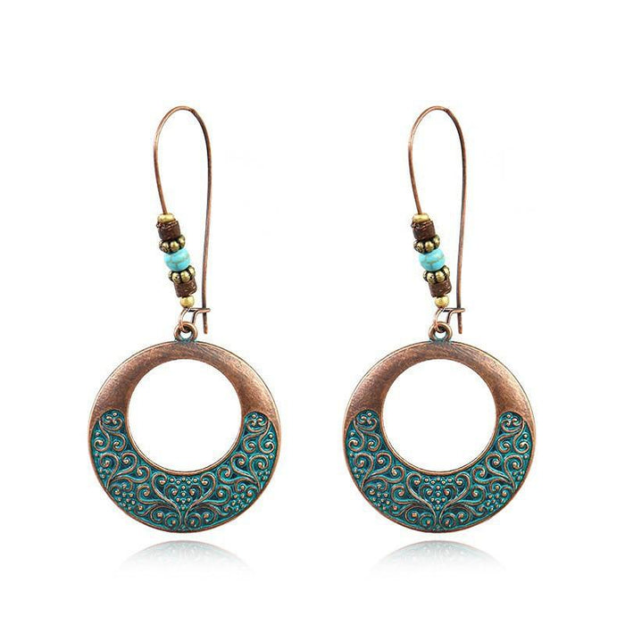 Bohemian Fashion Alloy Hippie Earrings Jewelry