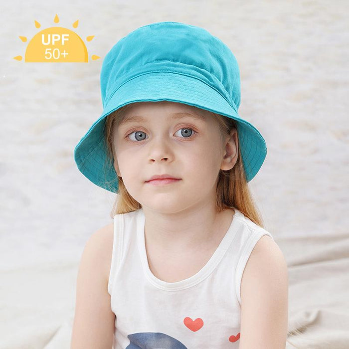 Star Children's Fisherman Uv50 + Beach Holiday sun-proof Bucket Hat